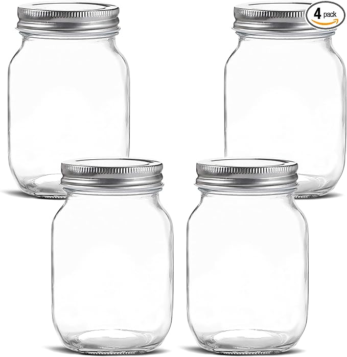 Shop glass jars