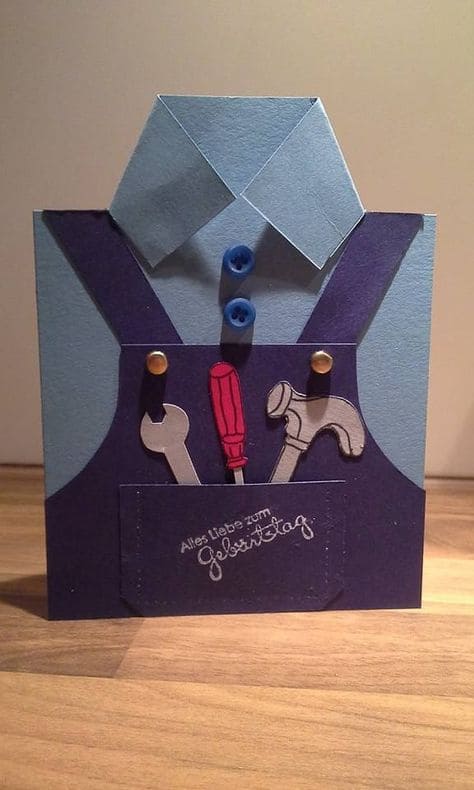 Handyman Shirt Card