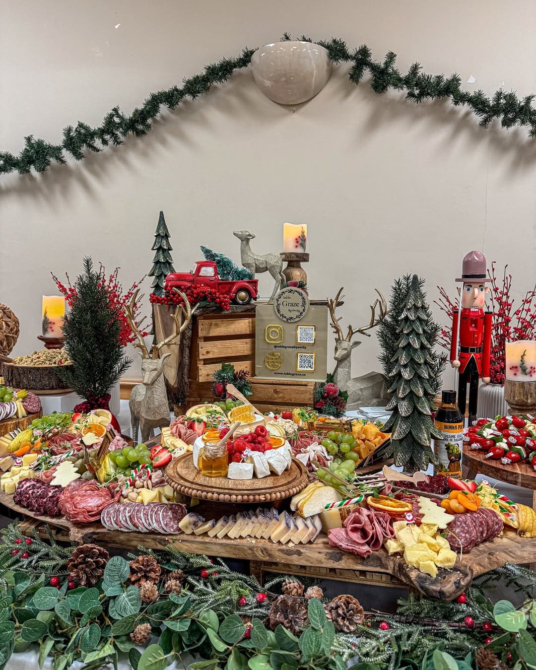 Rustic Holiday Charcuterie Wonderland