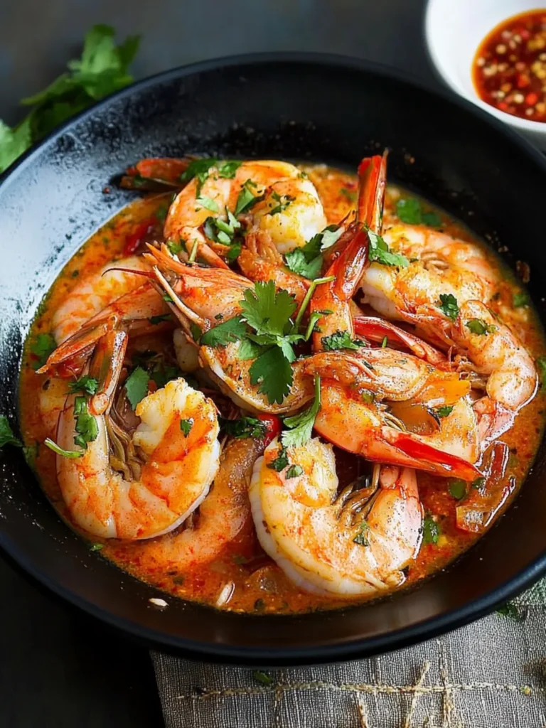 Delicious Singapore Chili Prawns in Just 20 Minutes